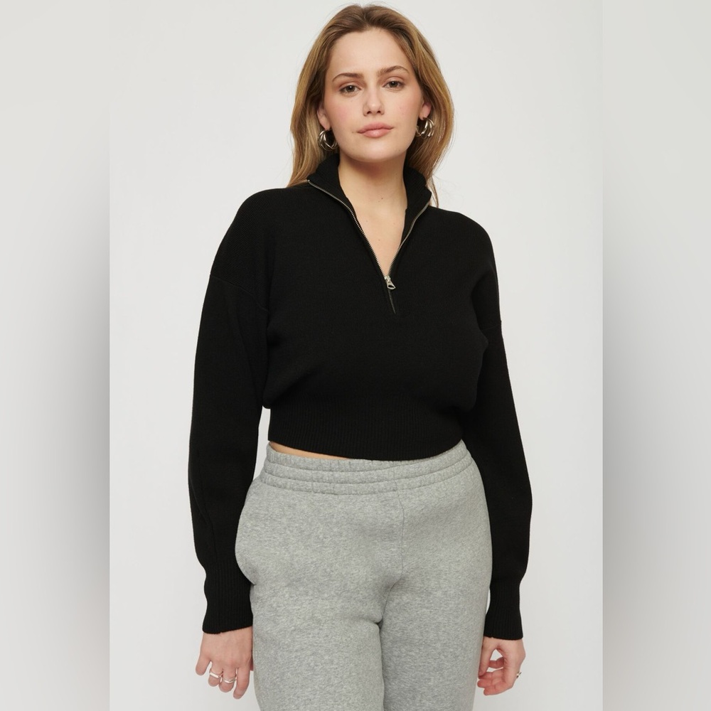 Jay Half Zip Dynamite Sweater